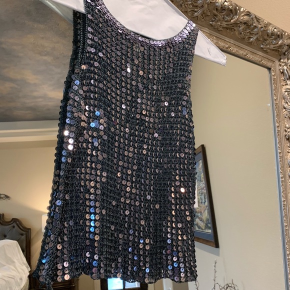 Gray Sparkle Blouse - Picture 4 of 4